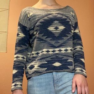 Denim & Supply Ralph Lauren Aztec Print Sweater